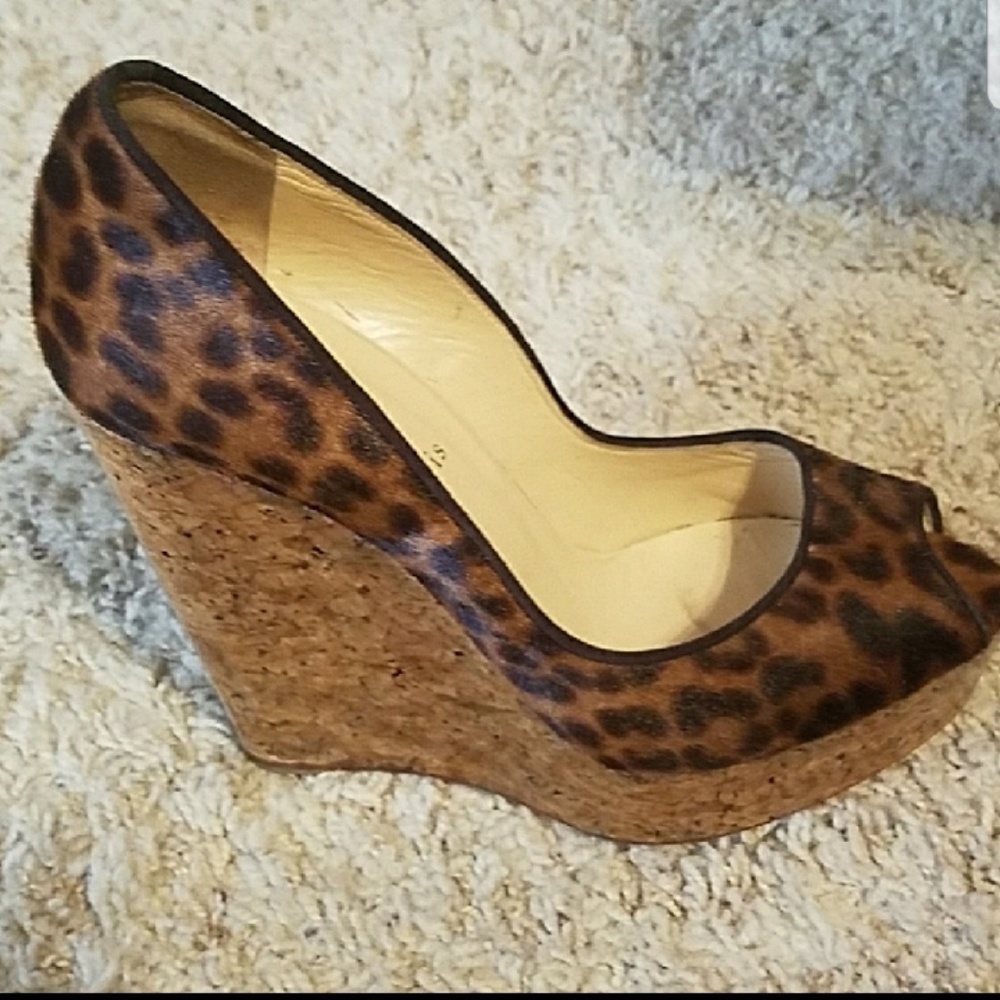 Christian louboutin wedges